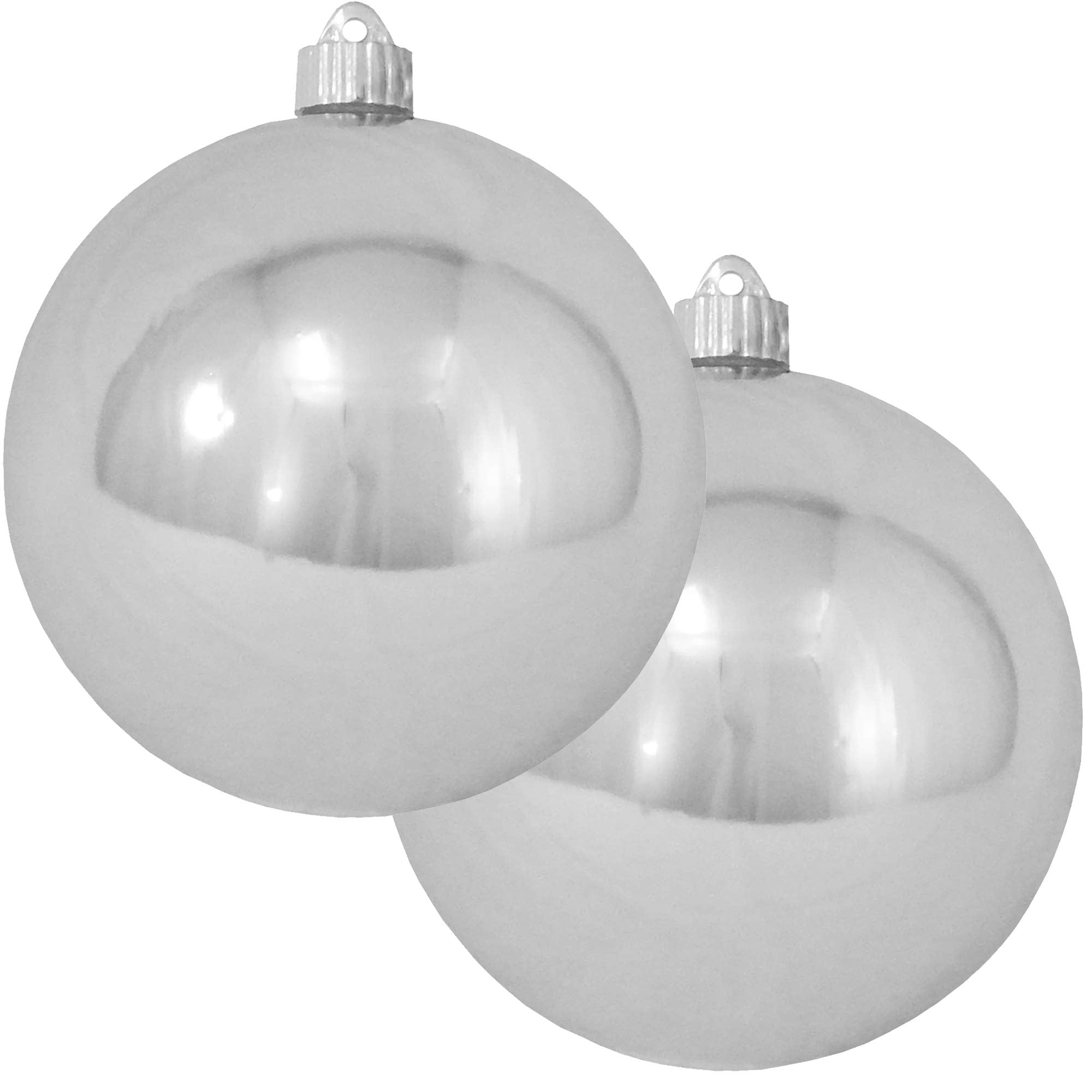 Christmas by Krebs Looking Glass 6 in Shatterproof Commercial Grade Christmas Ornament Set of 2 #KBX04731